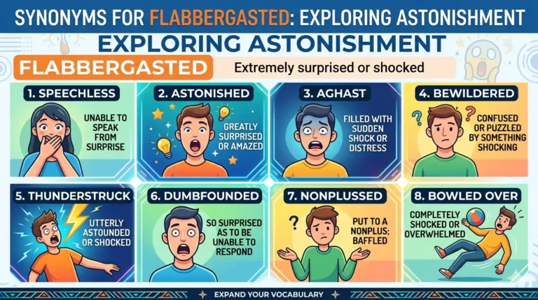 synonyms for flabbergasted