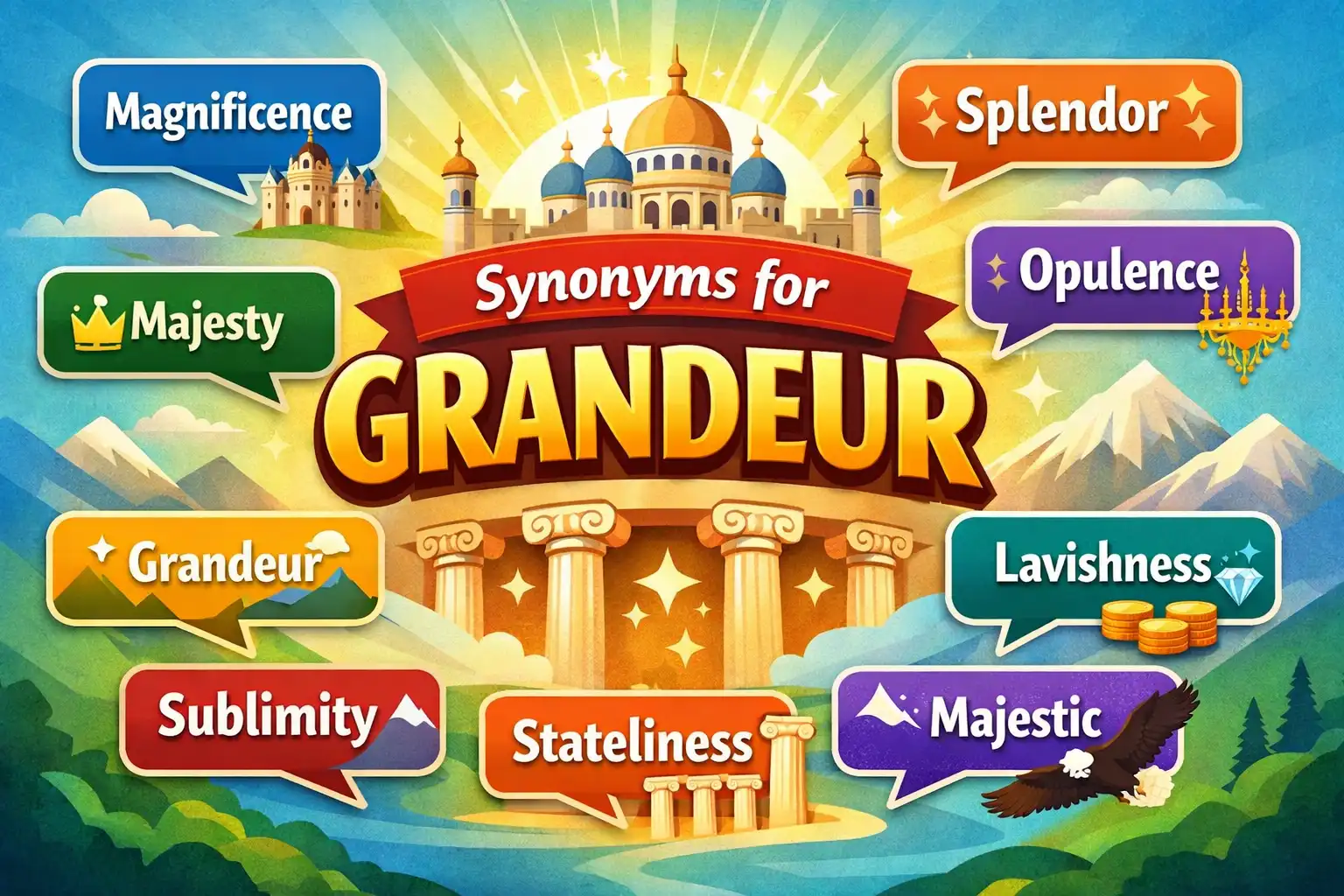 synonyms for grandeur