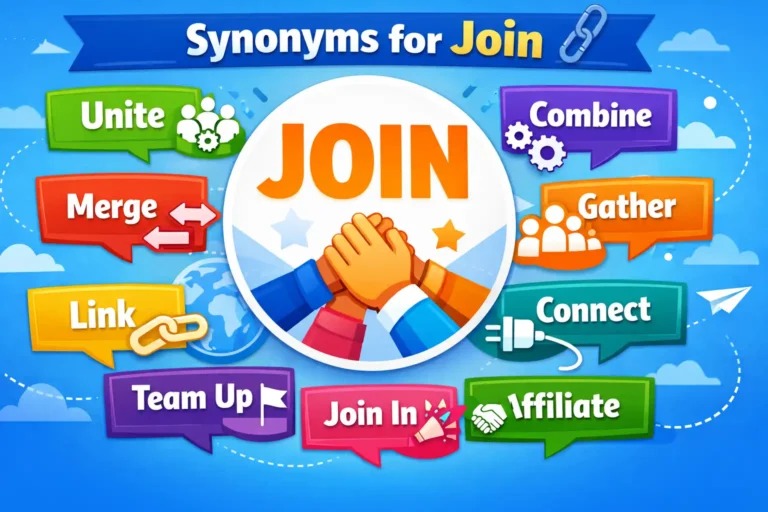 synonyms for join