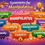 synonyms for manipulative