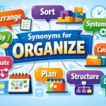 synonyms for organize