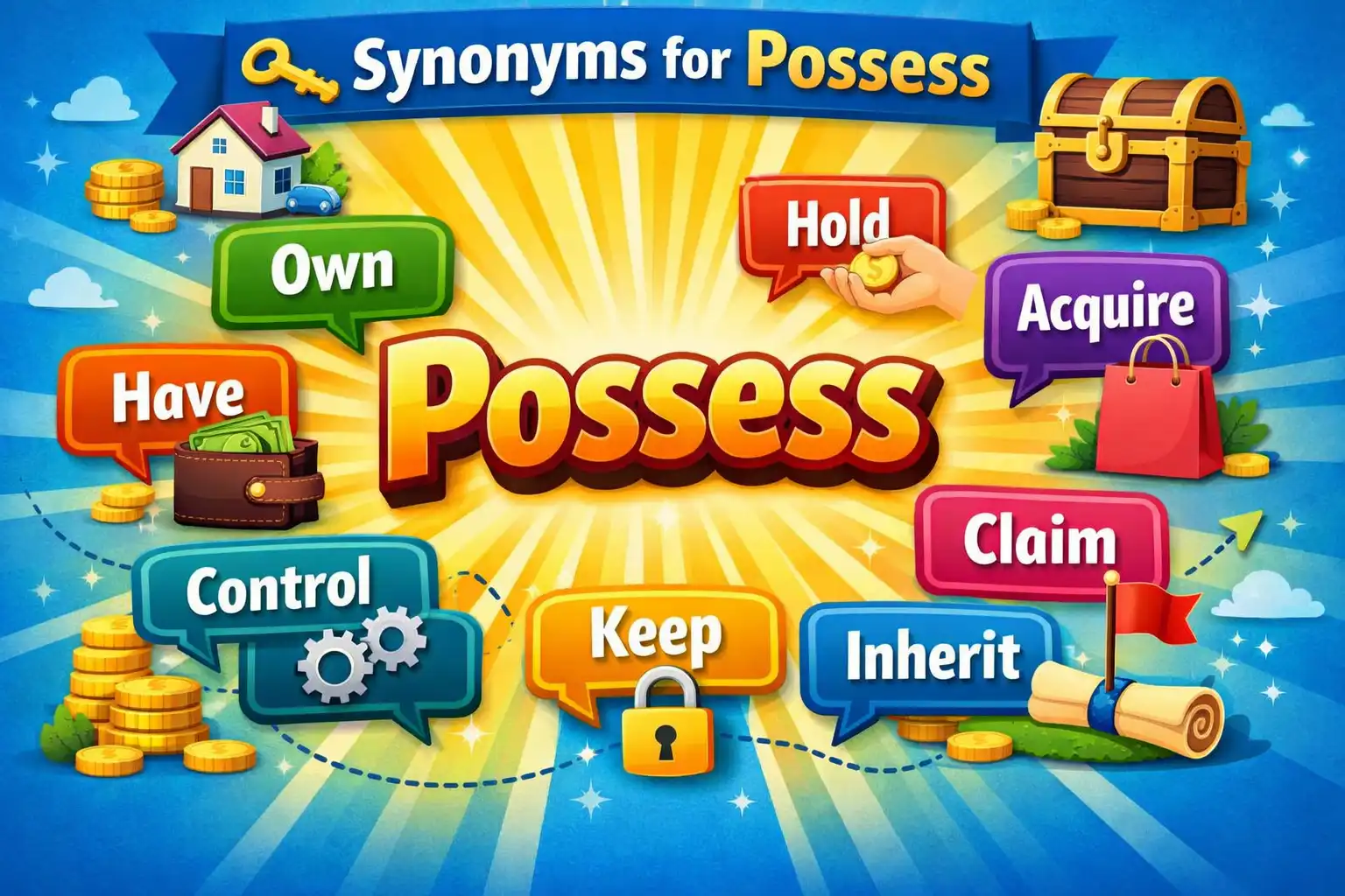 synonyms for possess