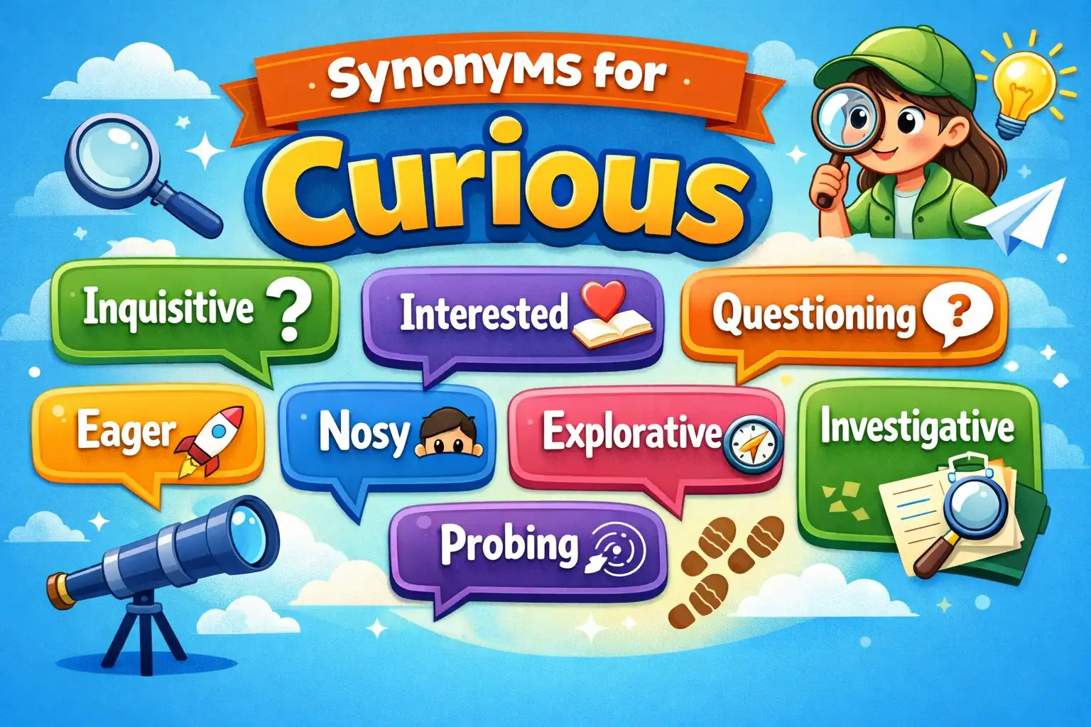 synonyms of inquisitive