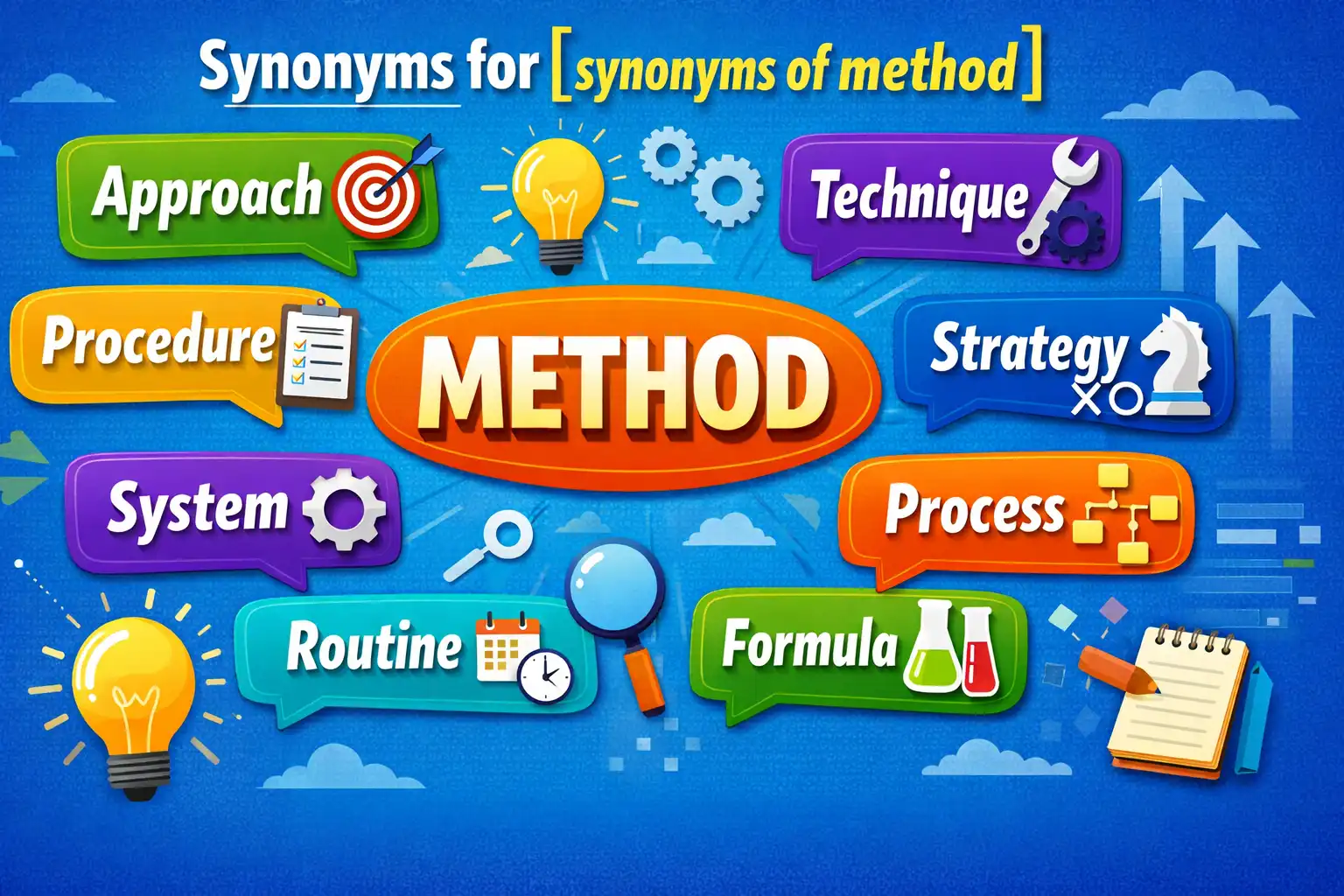 synonyms of method