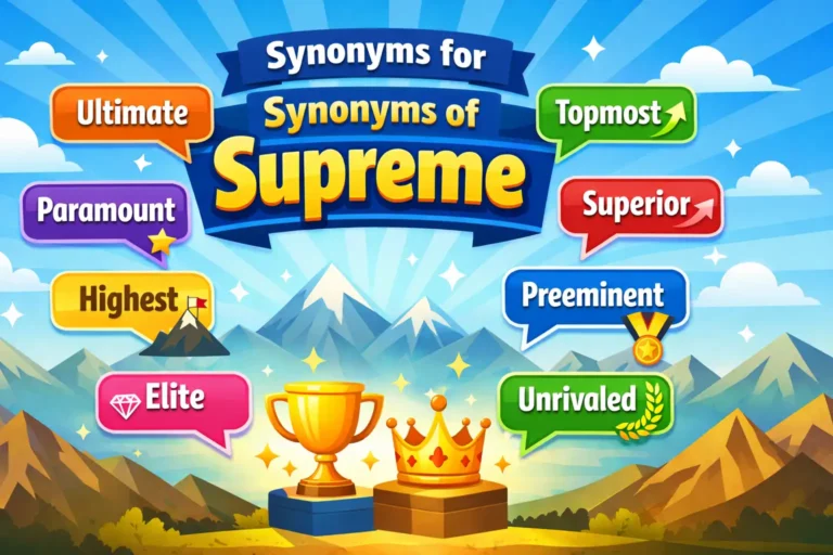 synonyms of supreme