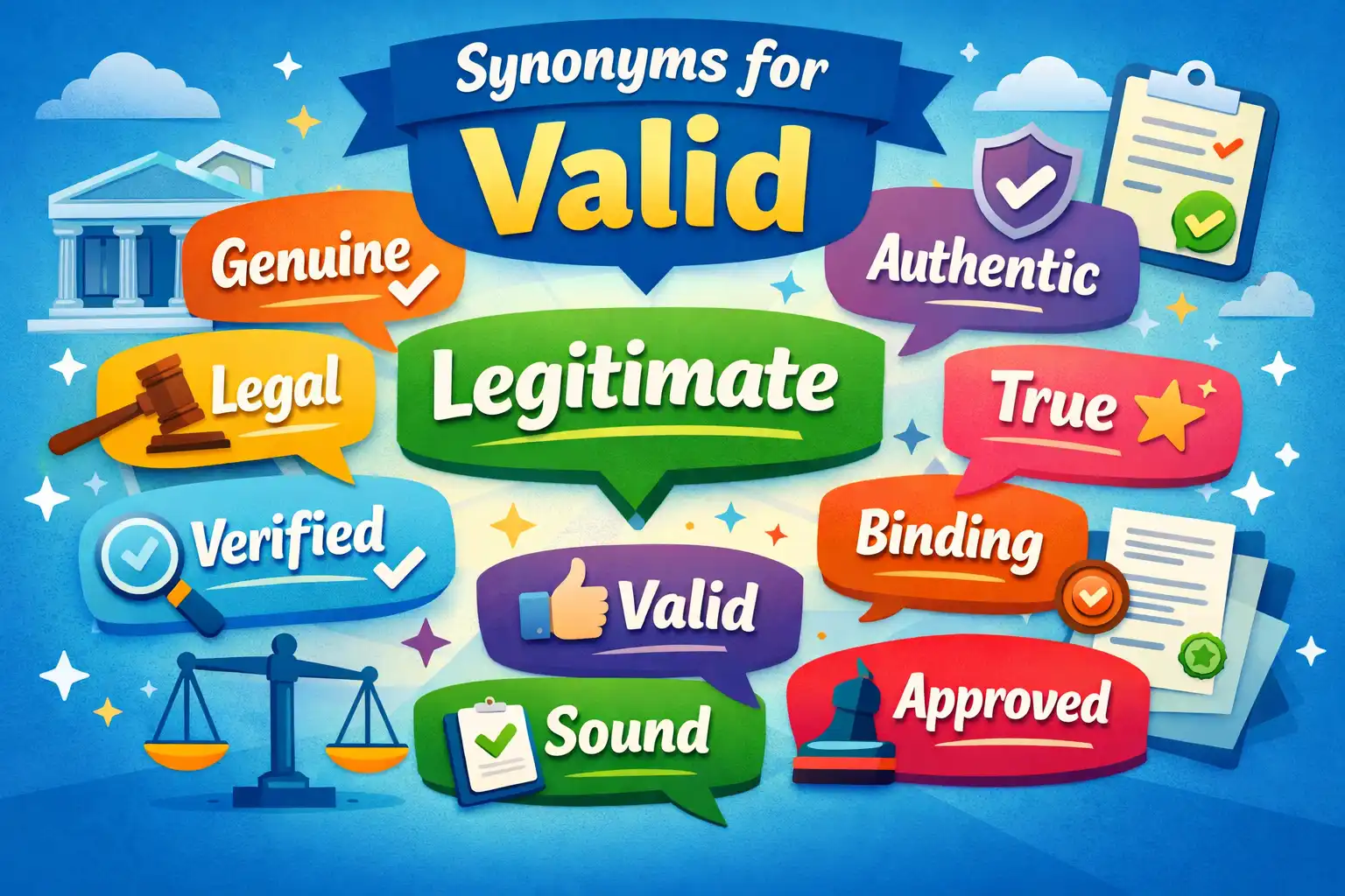 synonyms of valid