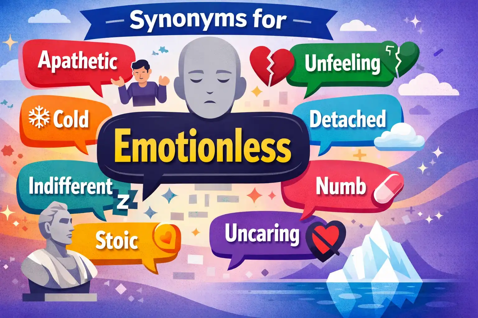 synonyms for emotionless