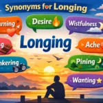 synonyms for longing