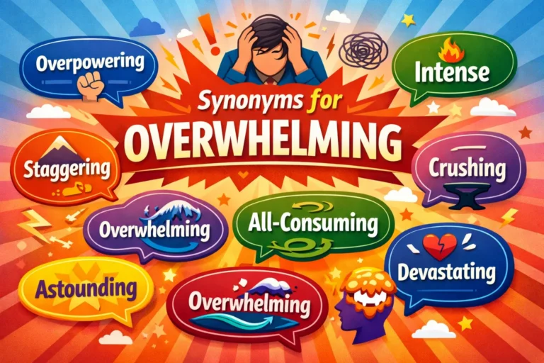 synonyms for overwhelming