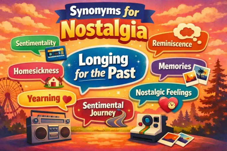 synonyms of nostalgia