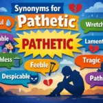 synonyms of pathetic