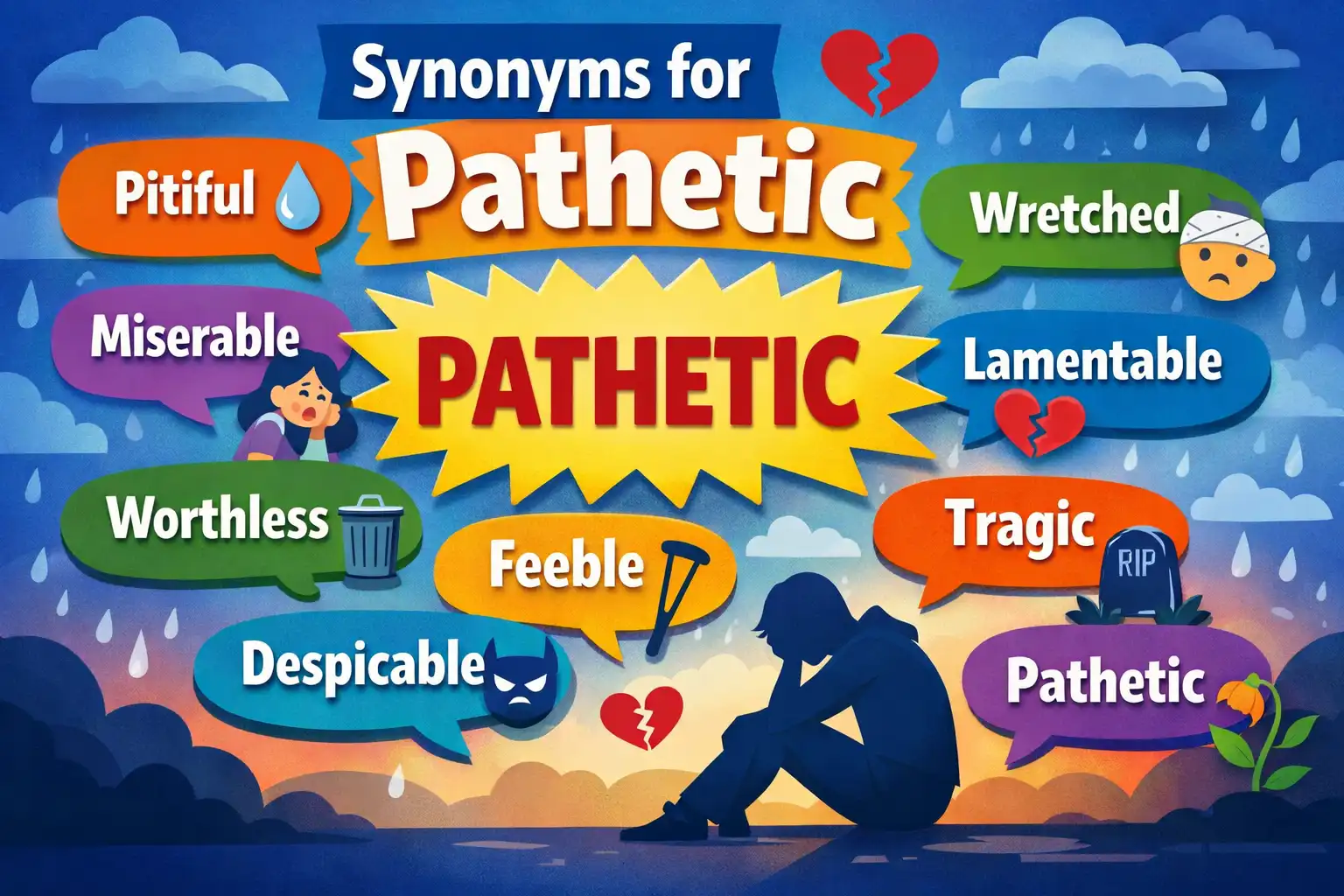 synonyms of pathetic