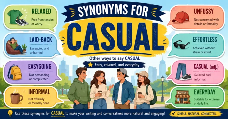 synonyms for casual