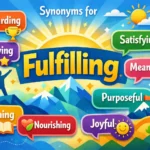synonyms for fulfilling