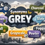 synonyms for grey
