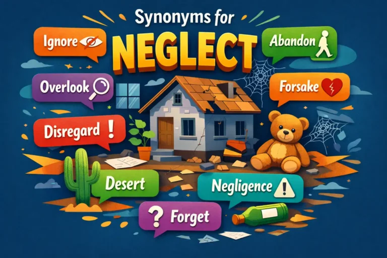 synonyms for neglect