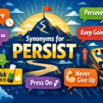 synonyms for persist