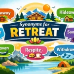 synonyms for retreat