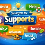 synonyms for supports