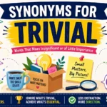 synonyms for trivial