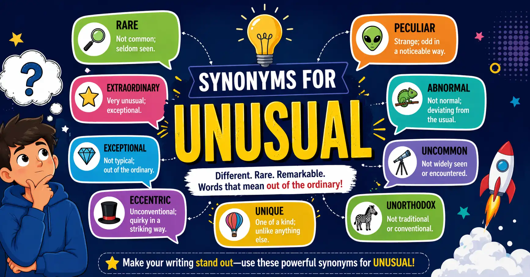 synonyms for unusual