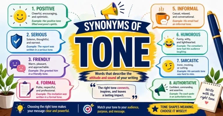 synonyms of tone