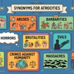 synonyms for atrocities