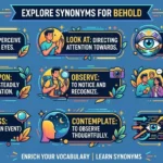 synonyms for behold
