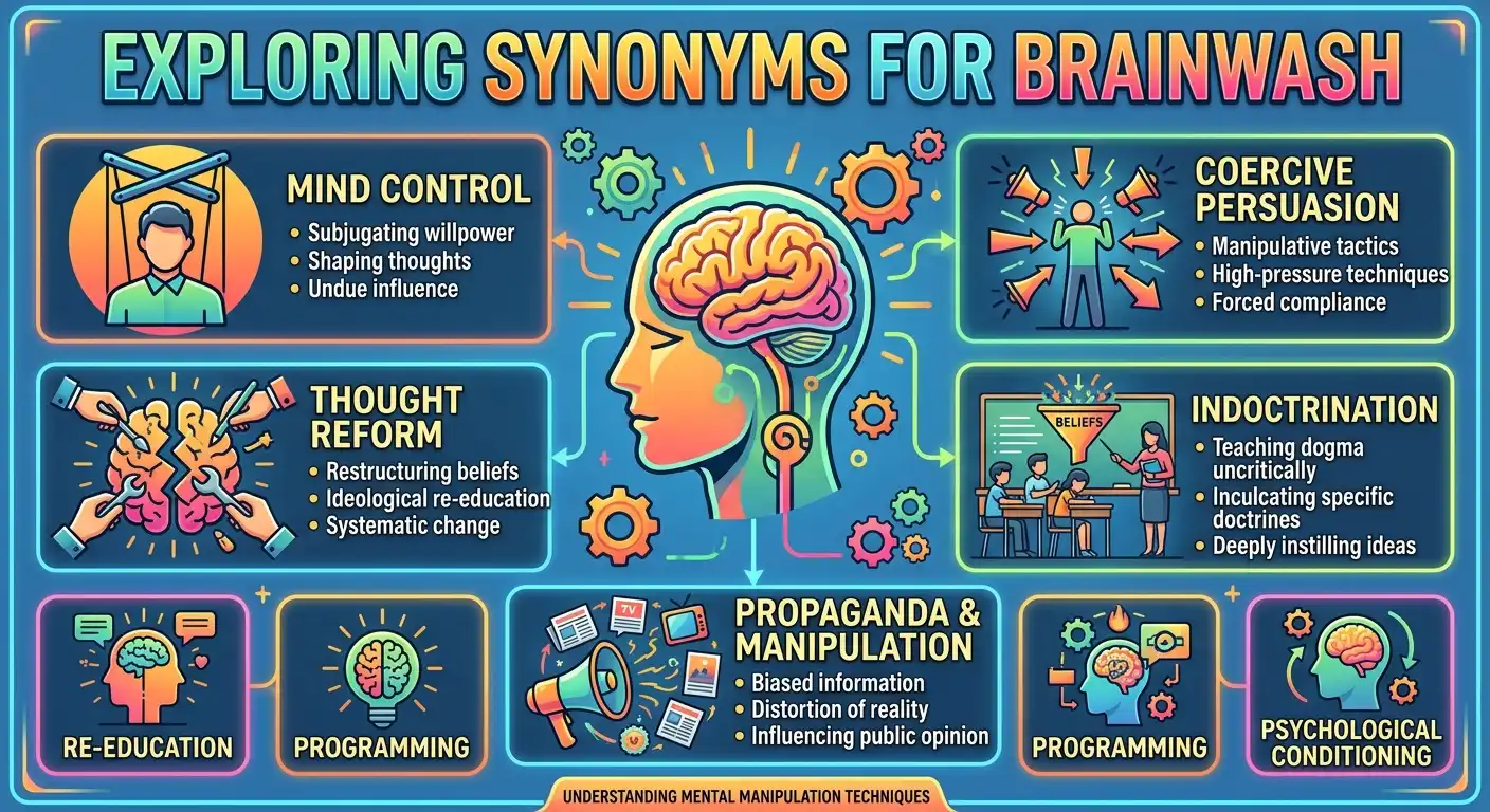synonyms for brainwash