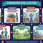 synonyms for clutter