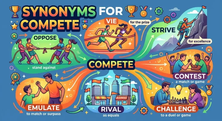 synonyms for compete