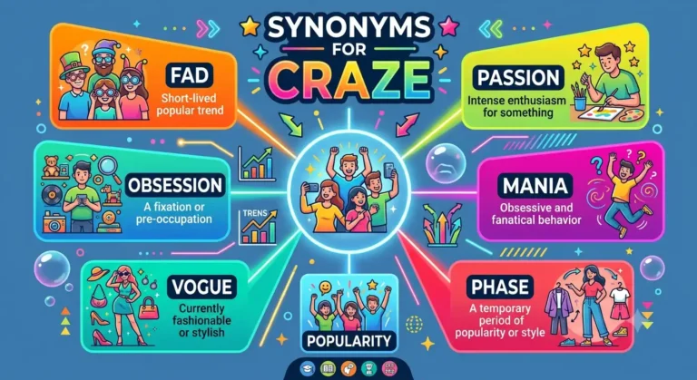 synonyms for craze