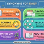 synonyms for daily
