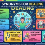 synonyms for dealing
