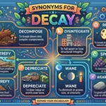 synonyms for decay