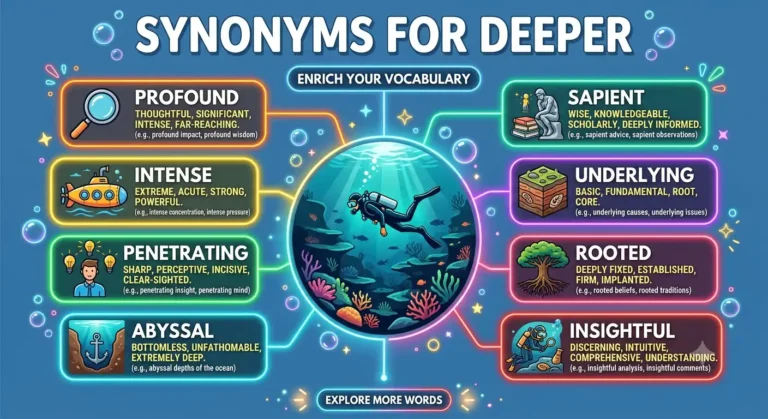 synonyms for deeper