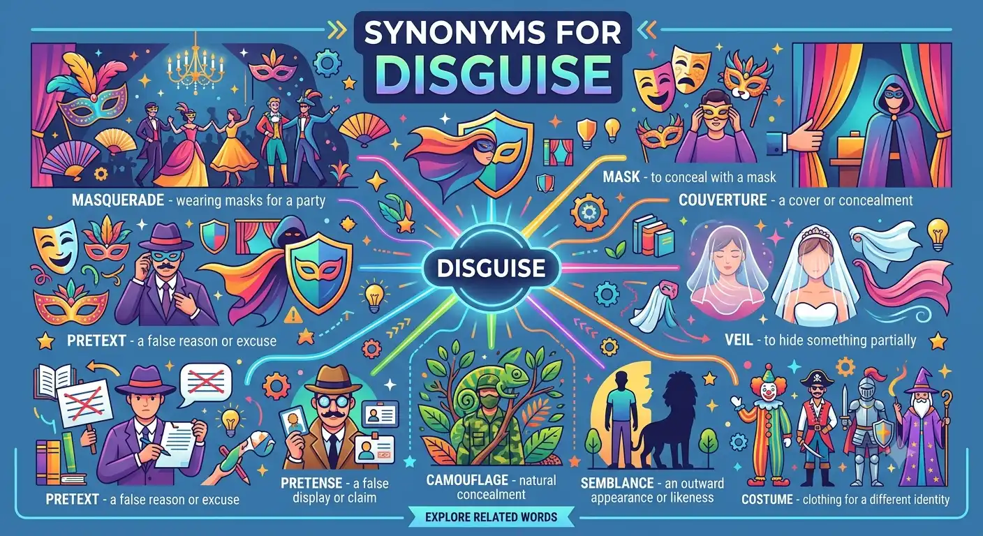 synonyms for disguise
