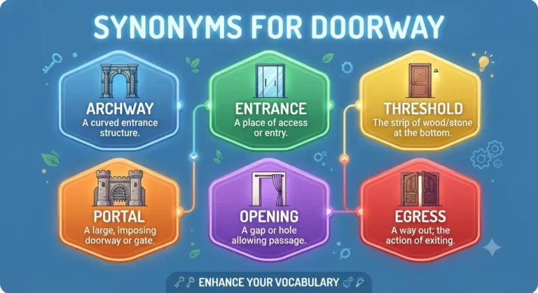 synonyms for doorway