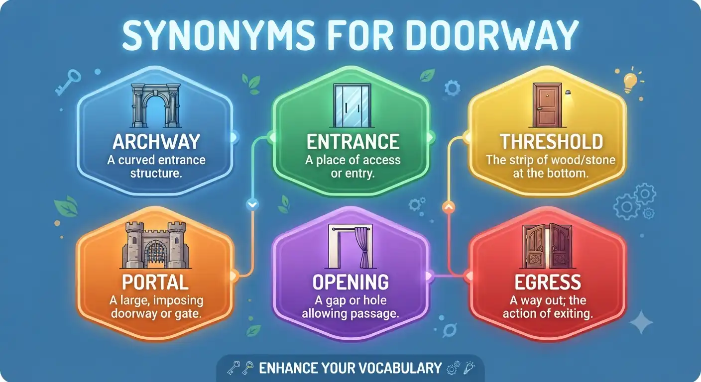 synonyms for doorway