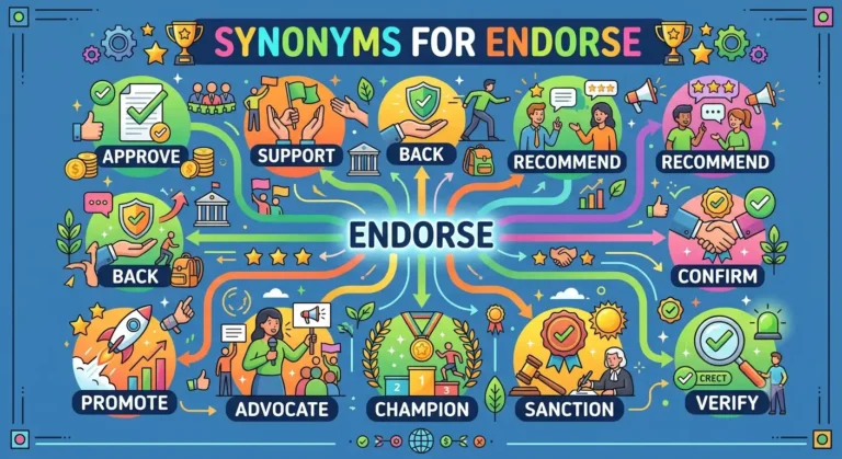 synonyms for endorse