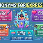 synonyms for expresses