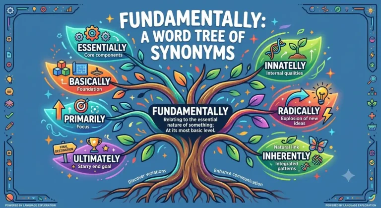 synonyms for fundamentally