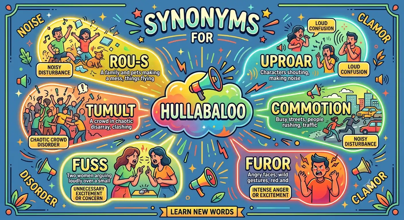 synonyms for hullabaloo