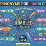 synonyms for jumbled