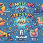 synonyms for push