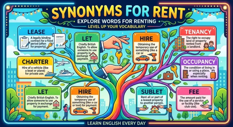 synonyms for rent
