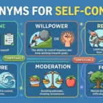 synonyms for self control