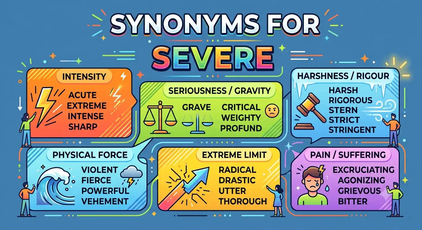 synonyms for severe