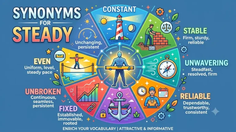 synonyms for steady