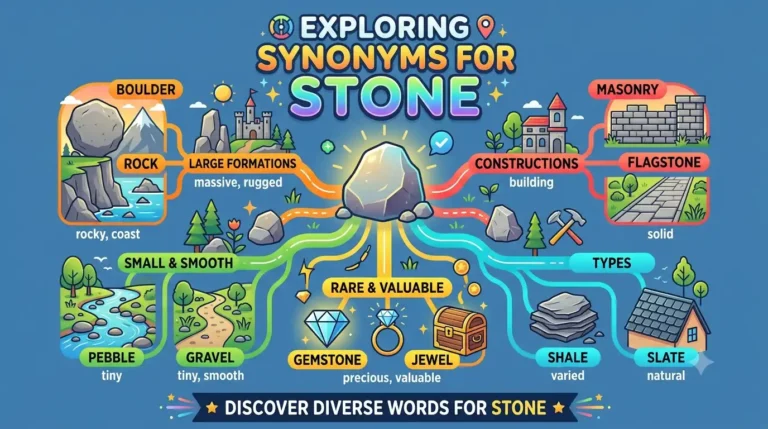 synonyms for stone
